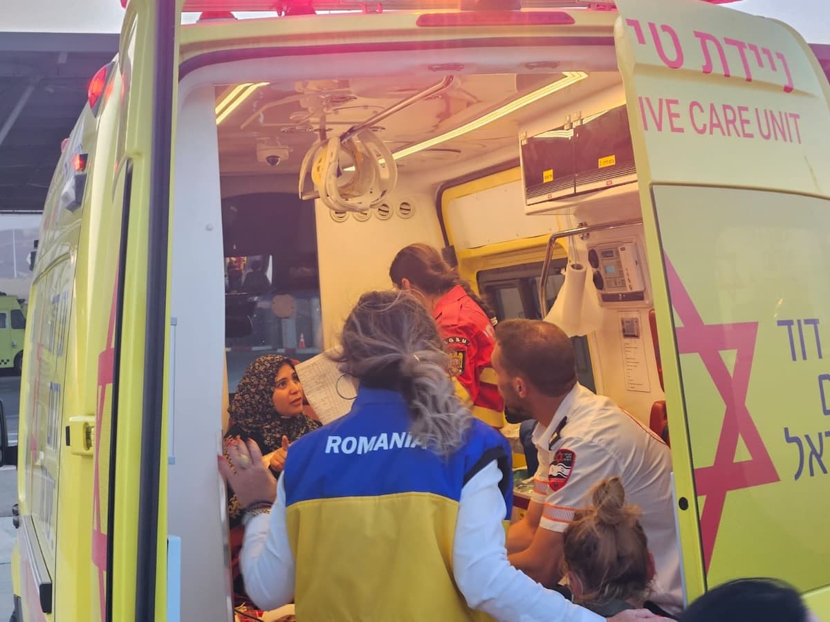 Six children from Gaza transferred to Romania for medical care