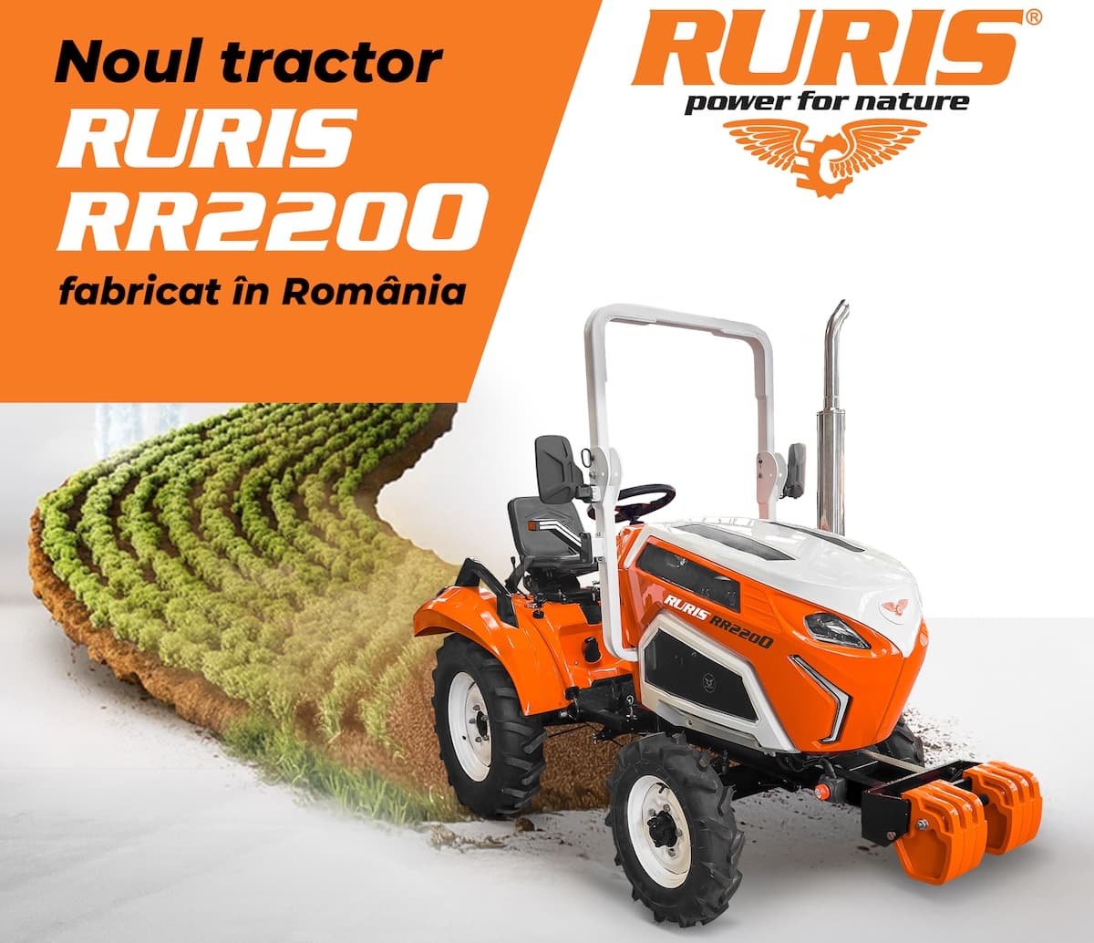 Romania’s Ruris unveils tractor priced EUR 3,000-5,000