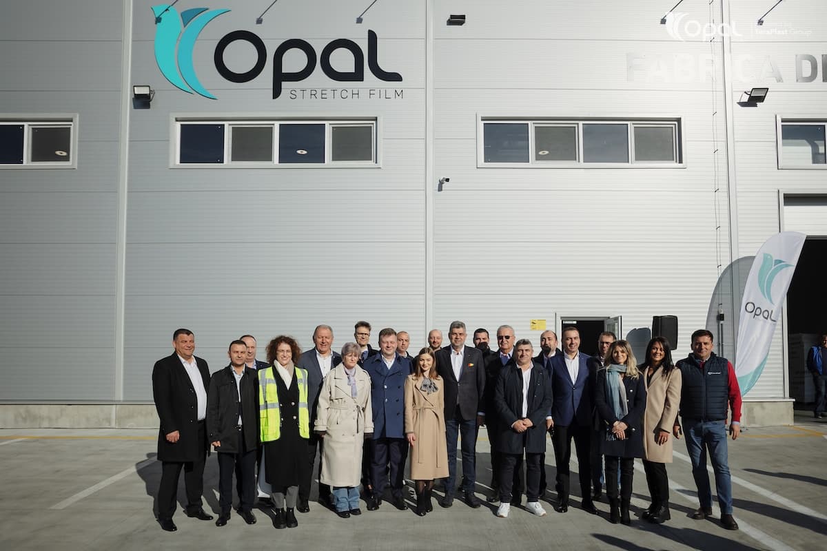 Romania’s TeraPlast inaugurates EUR 18.5 mln Opal stretch film factory