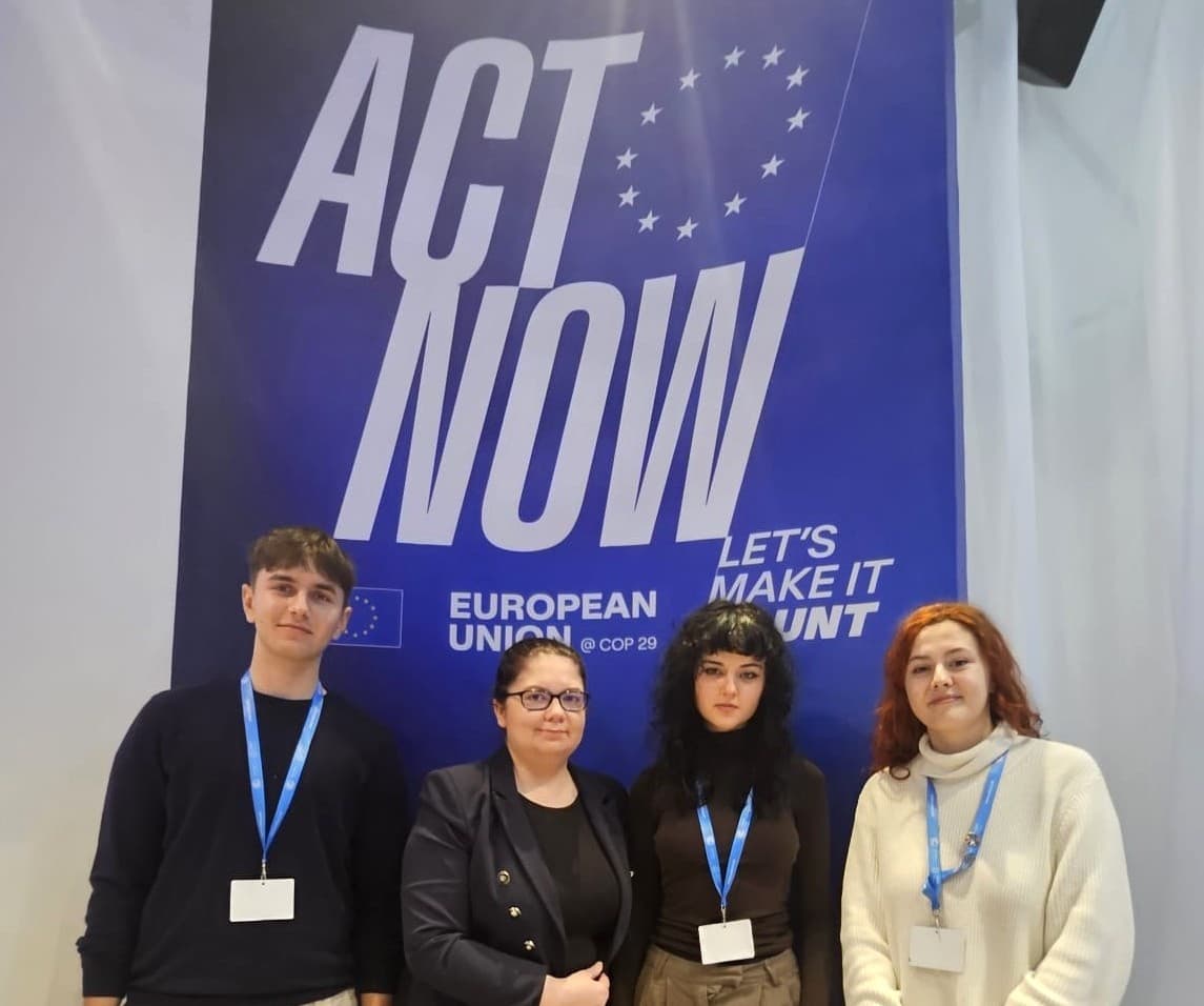Two teenagers part of Romanian delegation to COP29 to advocate for climate action