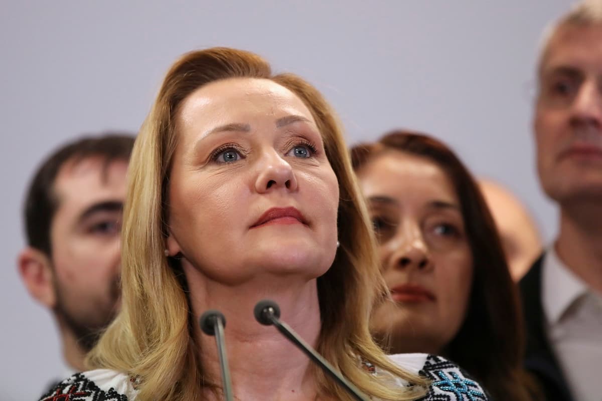 Romanian reformist presidential candidate Elena Lasconi criticises repeat of elections