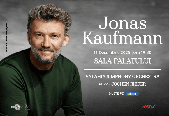 Star tenor Jonas Kaufmann to make his Romanian debut in Bucharest next year
