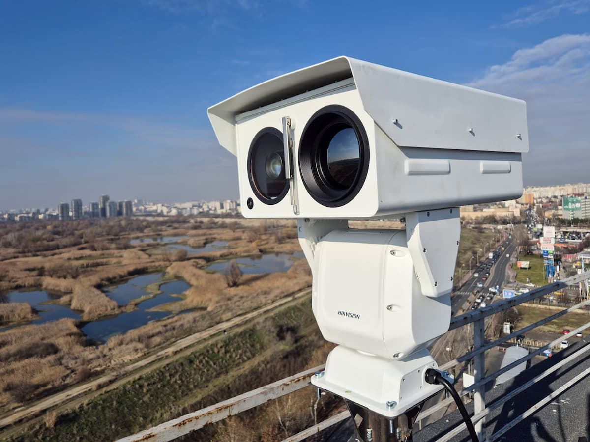 Thermal cameras installed to monitor Bucharest’s Văcărești Natural Park and prevent fires