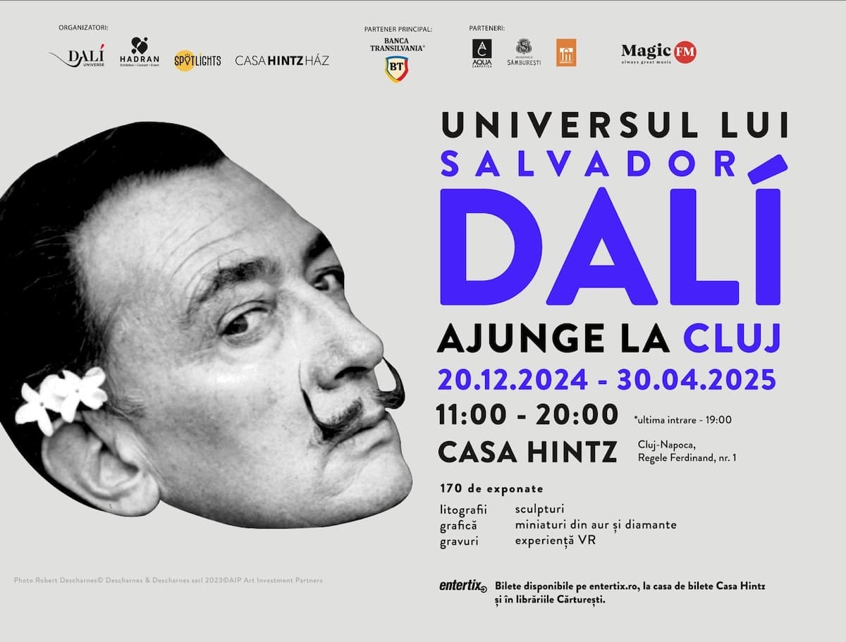 ‘Universe of Salvador Dalí’ exhibition opens in Cluj-Napoca