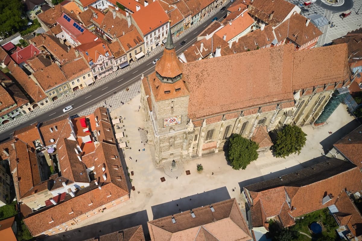 Courtyard of famous Black Church in Brașov to be restored with European funds