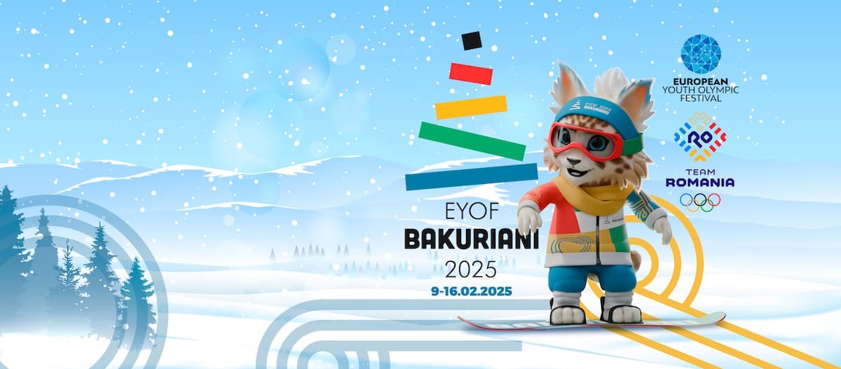 Team Romania heads to European Youth Olympic Winter Festival with 20 athletes