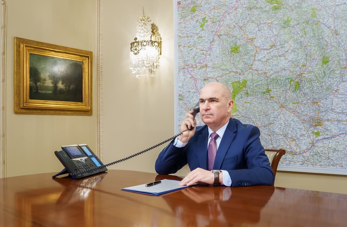 Romania's acting president and European Council chief talk regional security, Ukraine in phone conversation