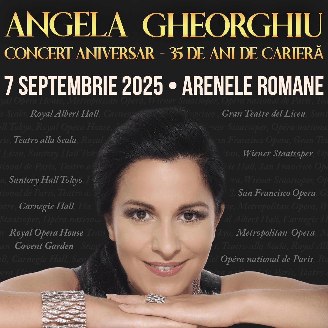 Angela Gheorghiu celebrates 35 years of opera excellence with special concert in Bucharest