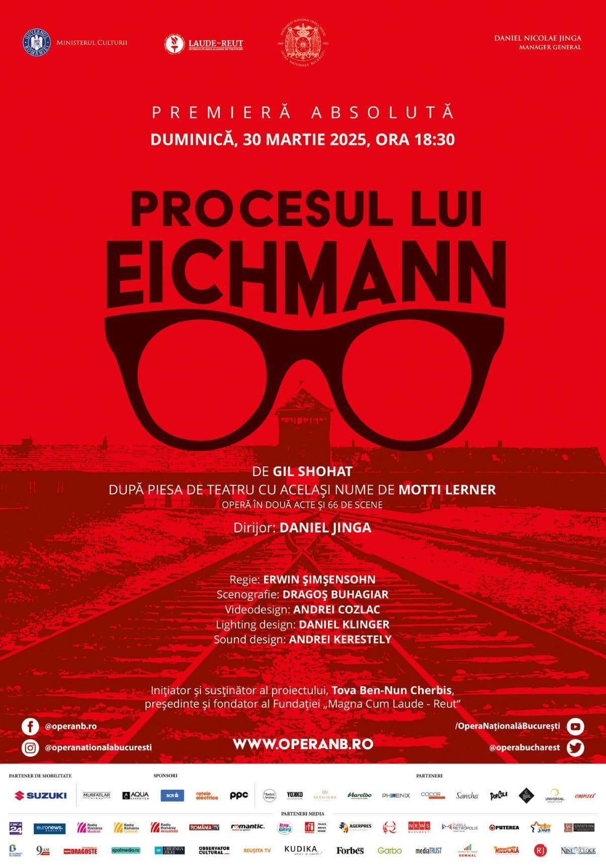 The Eichmann Trial to premiere at Bucharest National Opera