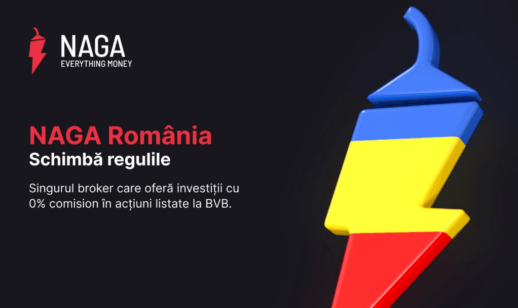 Fintech startup NAGA offers clients zero commission for Romanian stocks on its global trading platform
