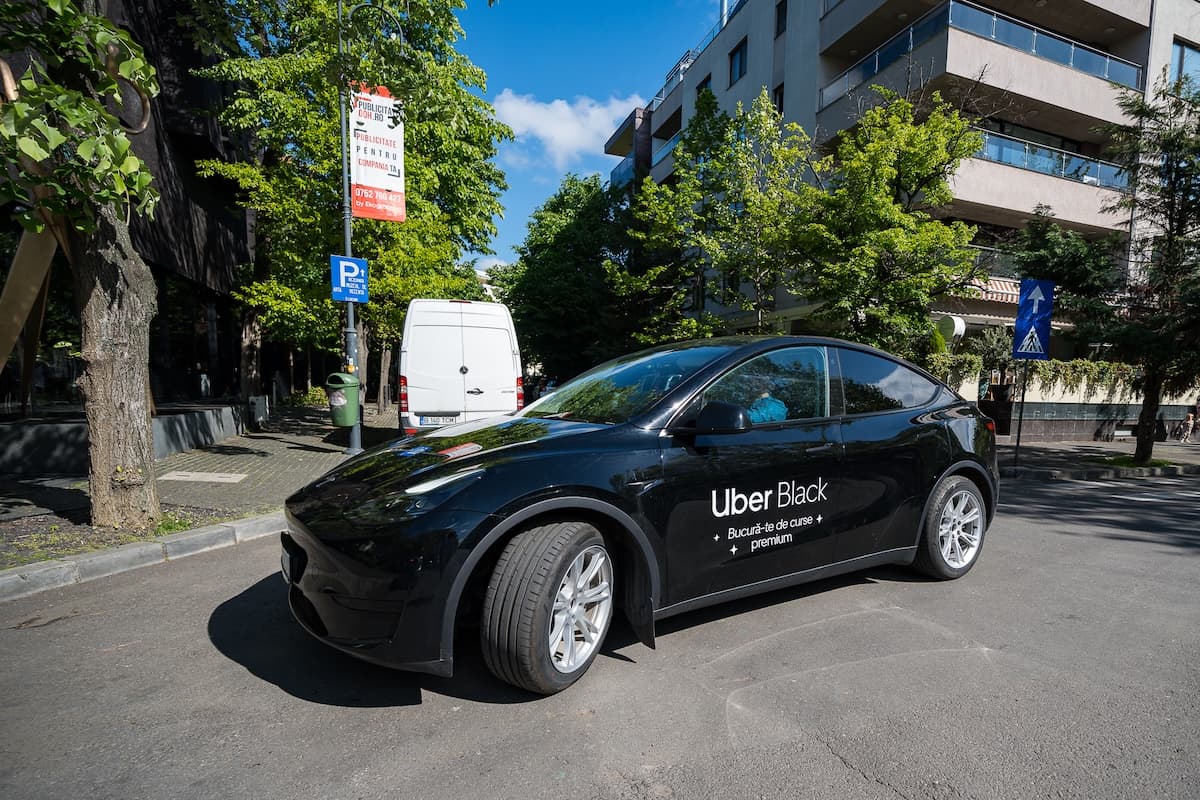 Uber Black arrives in Timișoara