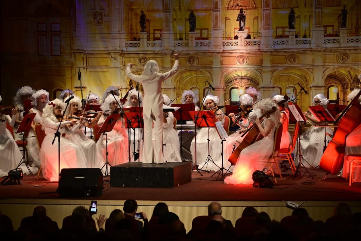 All-female White Symphony Orchestra celebrates ‘waltz king’ Johann Strauss with special concert in Bucharest