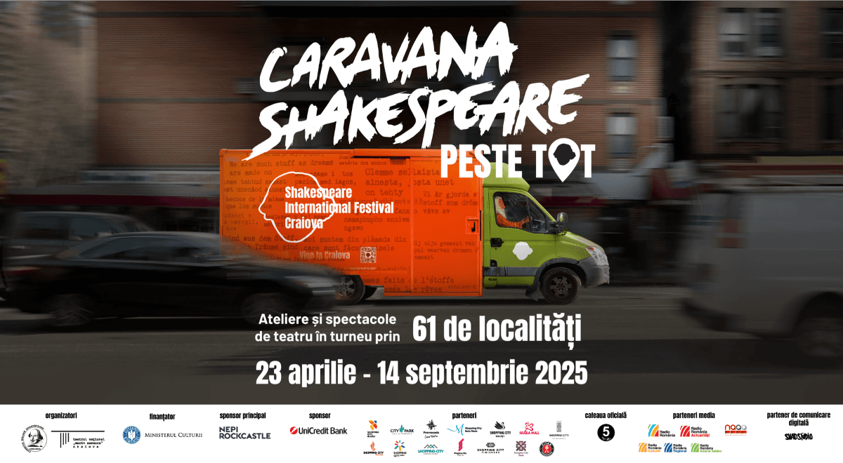 Shakespeare – everywhere: Theater caravan to reach 61 towns, villages in Romania