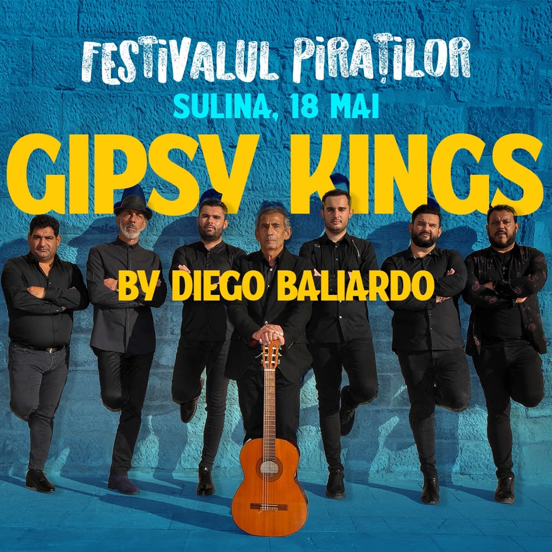 Gipsy Kings on the lineup of the Festival of Pirates in Romania’s Danube Delta