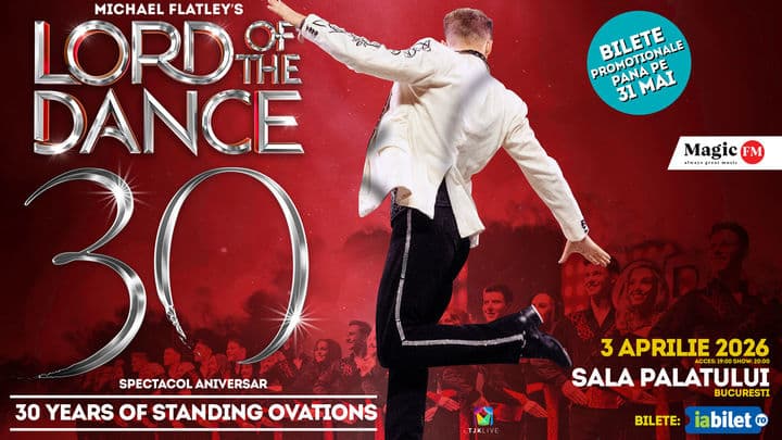 Irish dance group Lord of Dance returns to Romania in 2026
