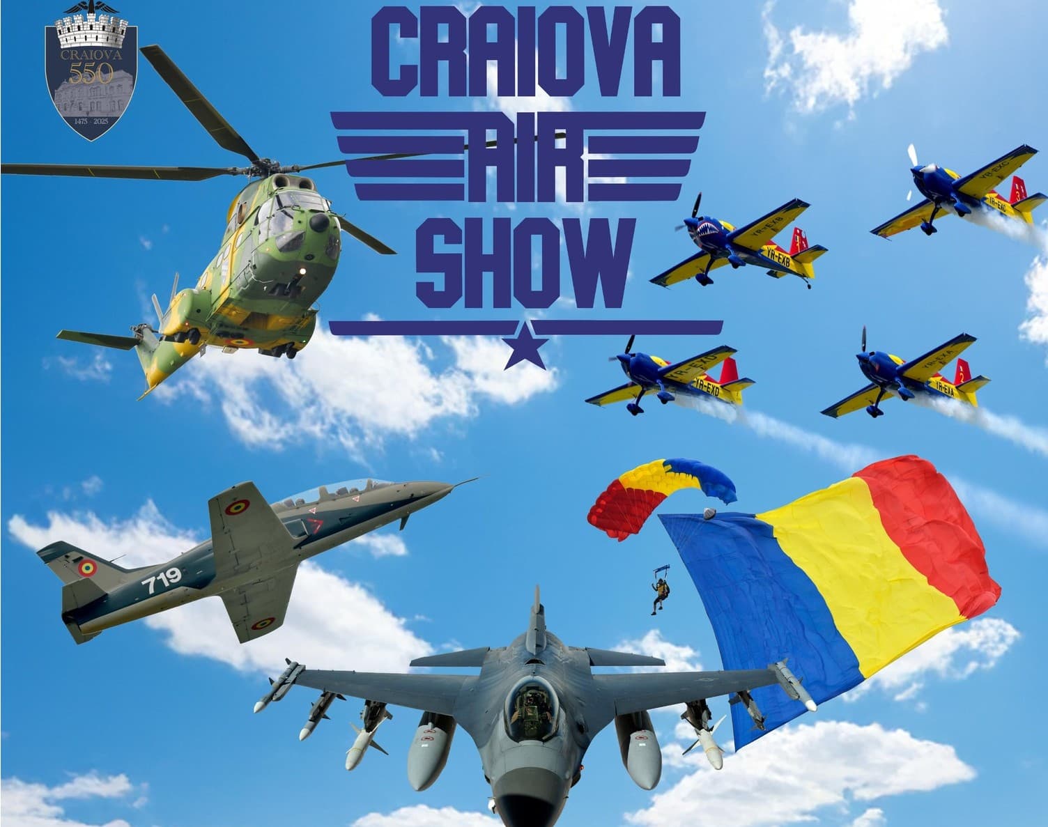 Southern Romania: Craiova airport to host large air show featuring F-16 fighter jets