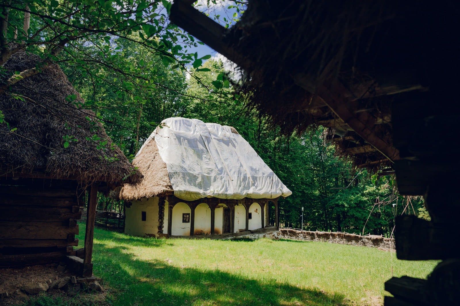 Wooden dwelling built 225 years ago named oldest house on display in a museum in Romania