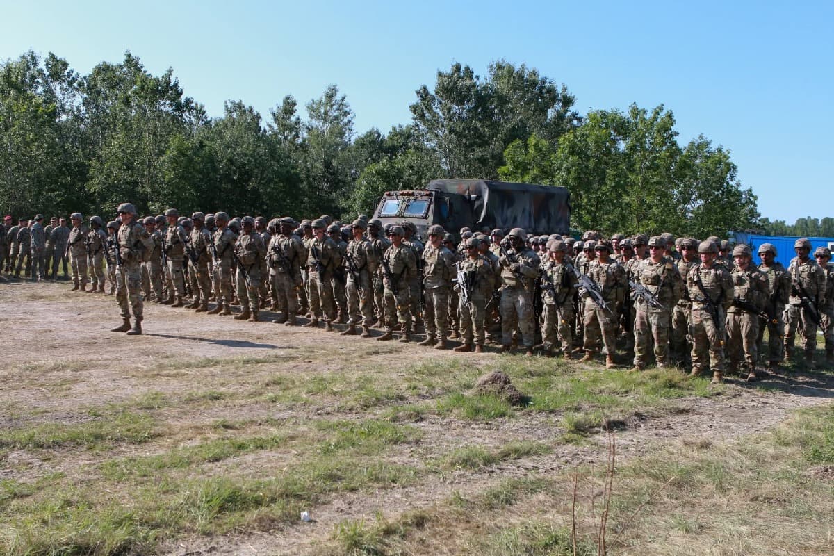 About 5,000 troops from four countries join Saber Guardian 25 exercise in Romania