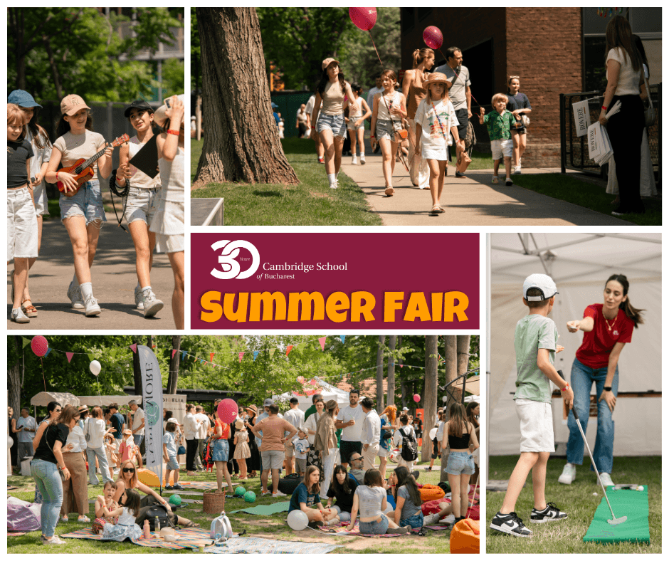 A day of celebration and giving back – Cambridge School of Bucharest’s Summer Fair