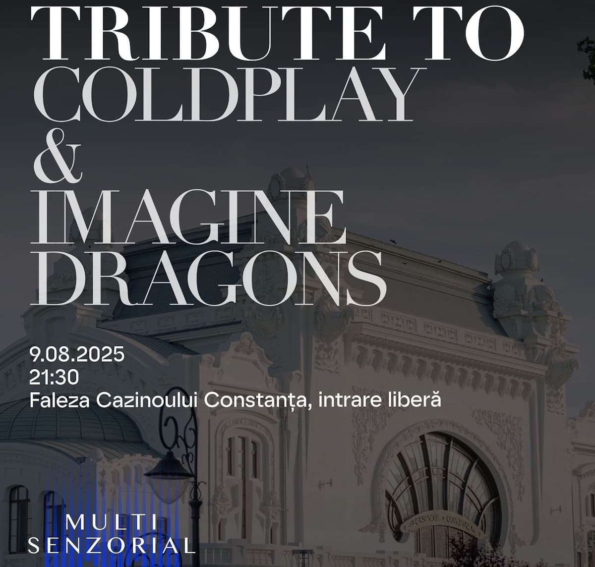 Coldplay and Imagine Dragons tribute in first multisensory concert at Constanța Casino