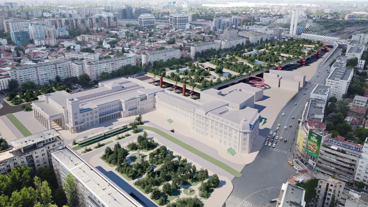 Interim mayor announces major urban regeneration plan for Bucharest's main railway station