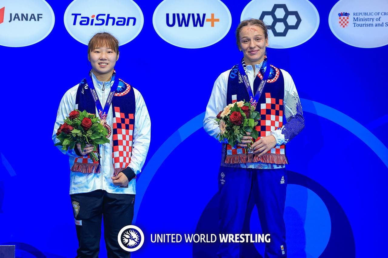 Romanian Ana Andreea Beatrice wins bronze at World Wrestling Championship in Zagreb