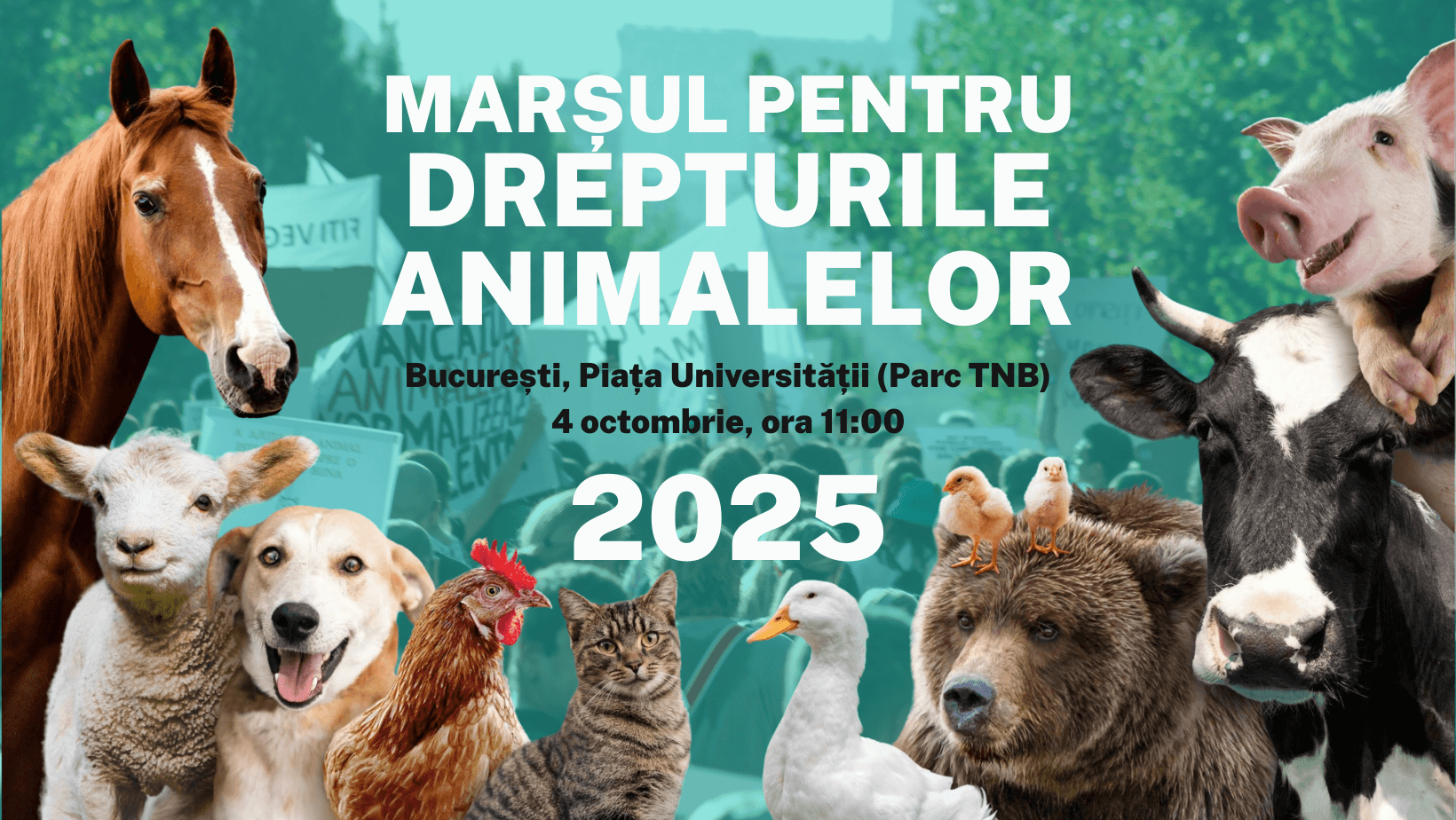 Animal rights march to take place in Bucharest on October 4