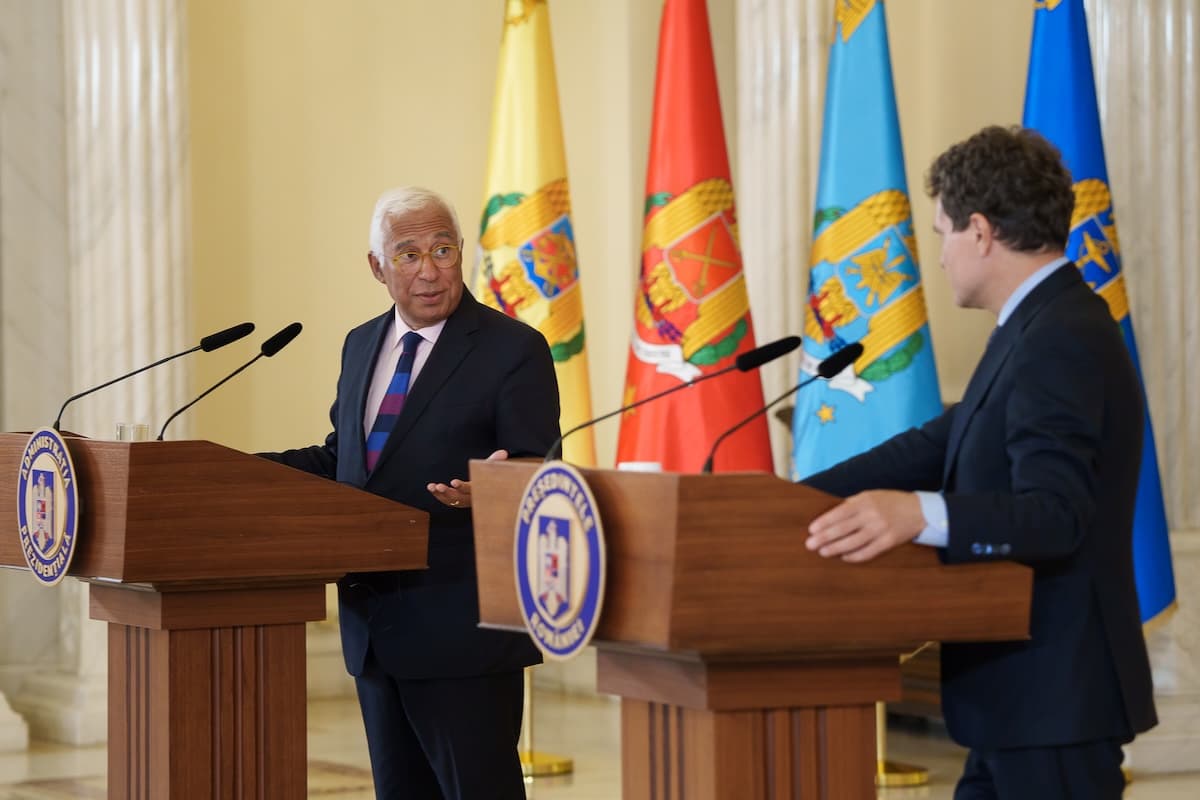 Romanian president raises Galați drone incident in call with António Costa before EU meeting