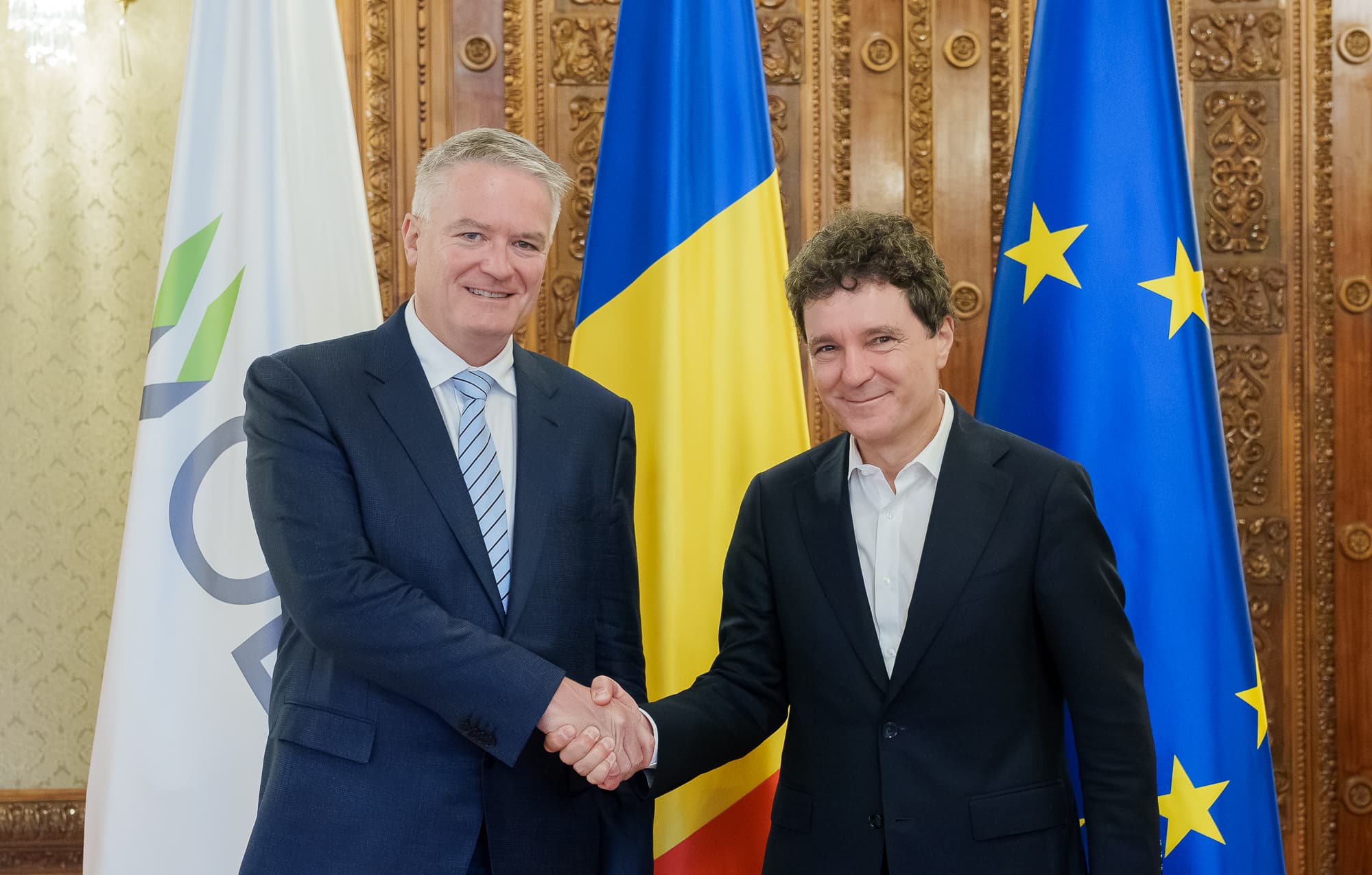 Romania’s goal to join OECD by 2026 “achievable,” secretary-general says during visit to Romania