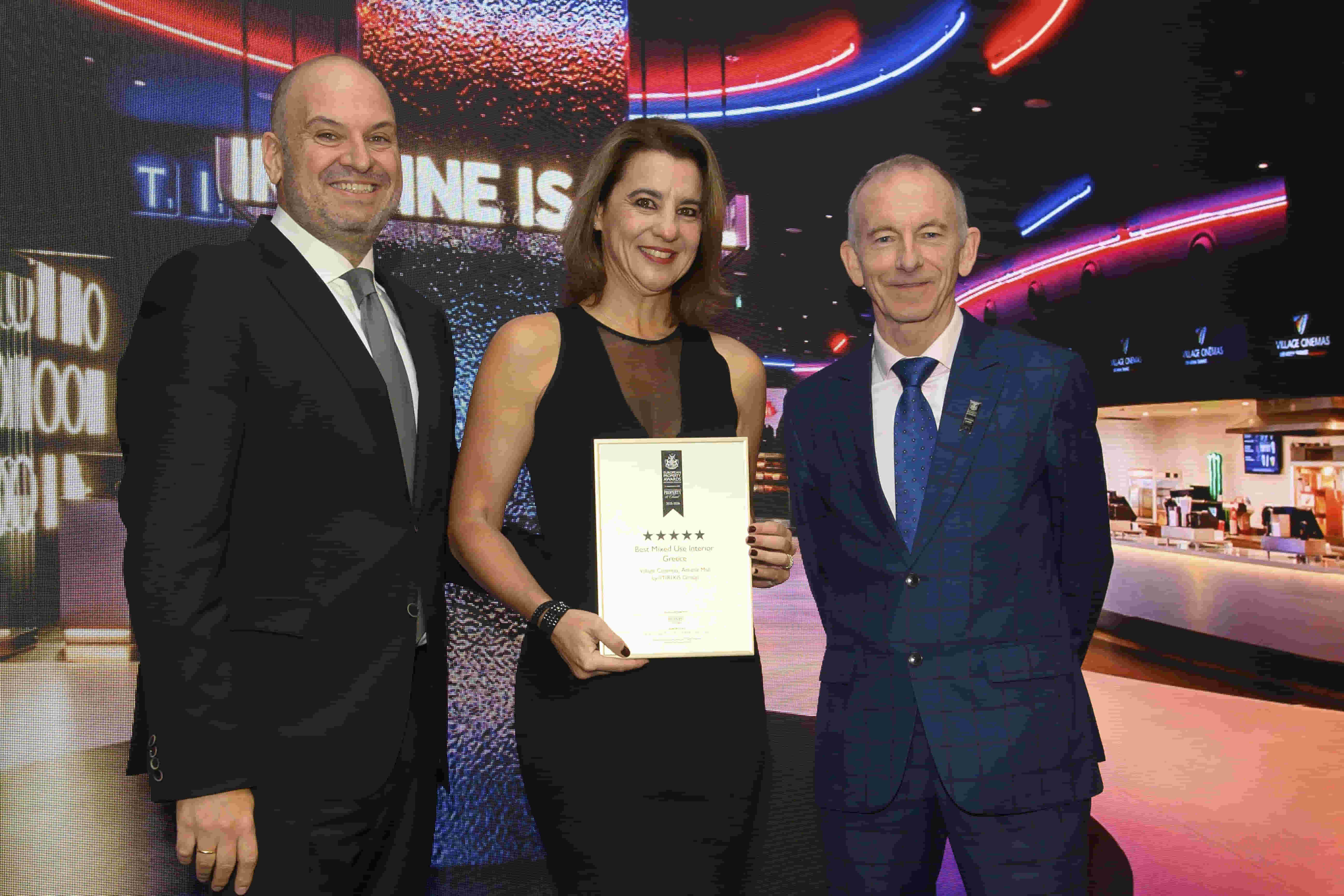 STIRIXIS Group: Global Recognition in London at the International Property Awards 2025 for its projects, Village Cinemas and Saint-Paul De La Salle