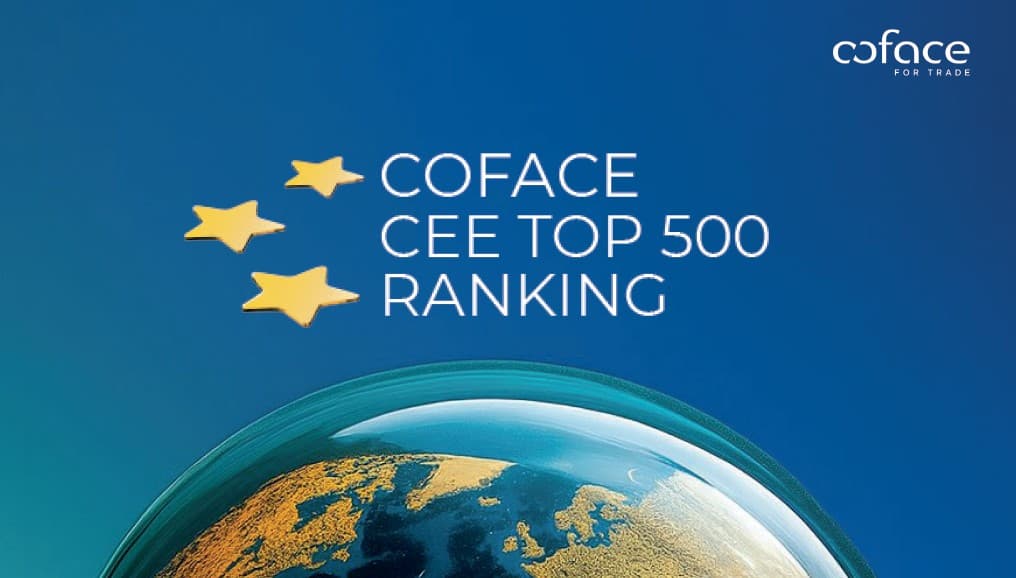 Romania ranks fourth in Coface CEE Top 500 companies ranking, with 56 companies