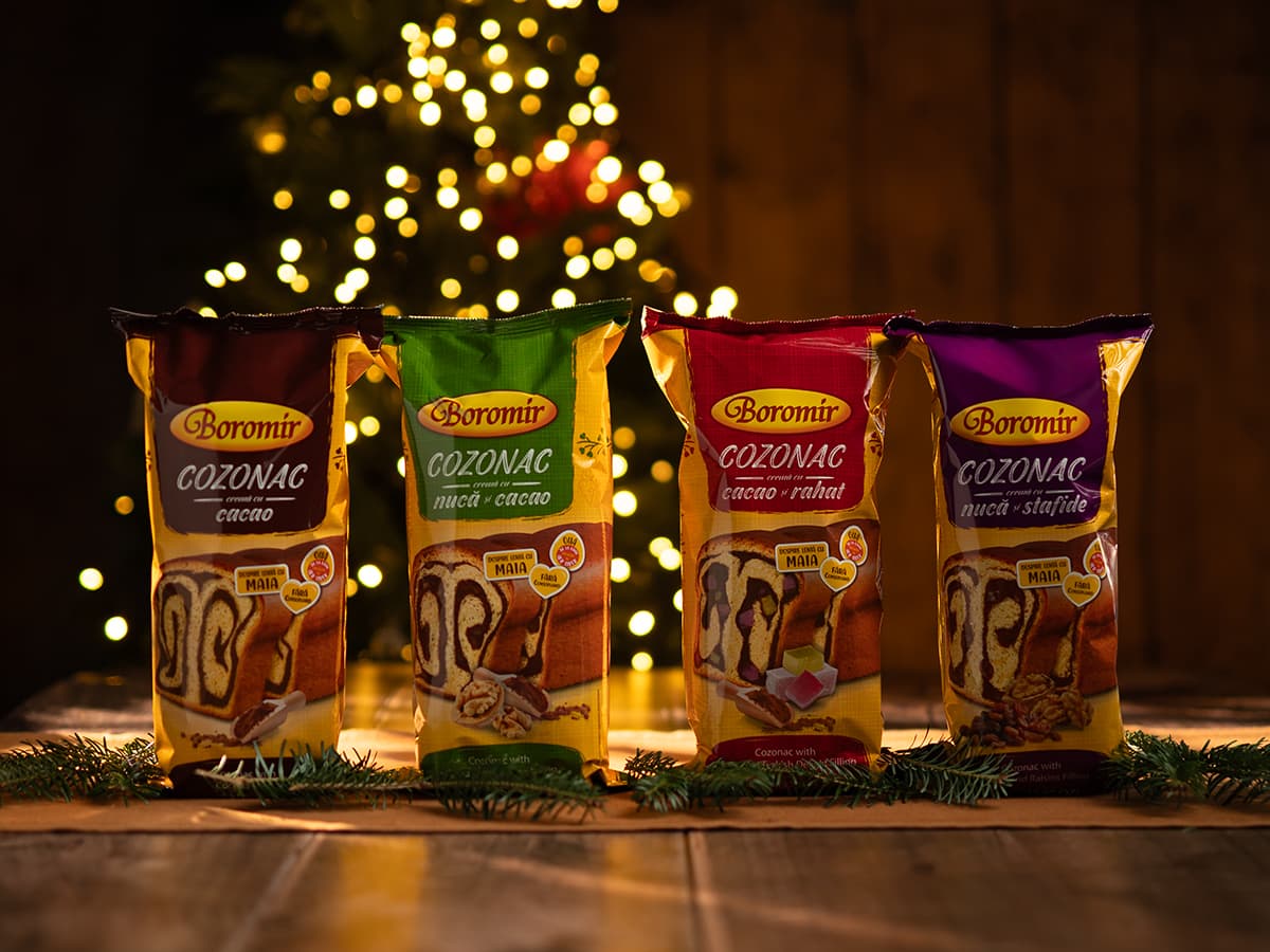 The Traditional Collection of Boromir Cozonac for Winter Holidays