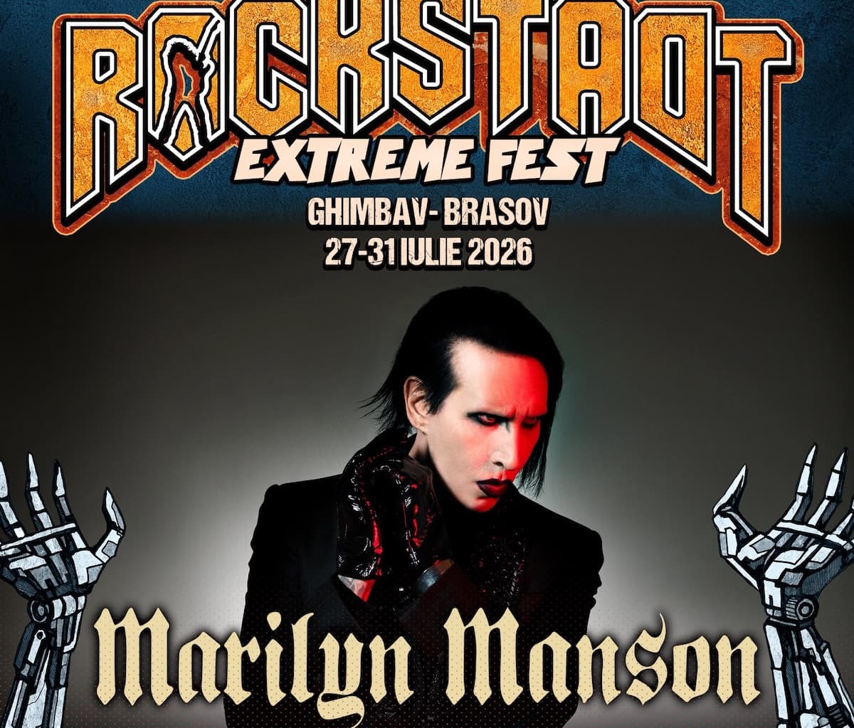 Marilyn Manson to perform at Romania’s Rockstadt Extreme Fest in 2026