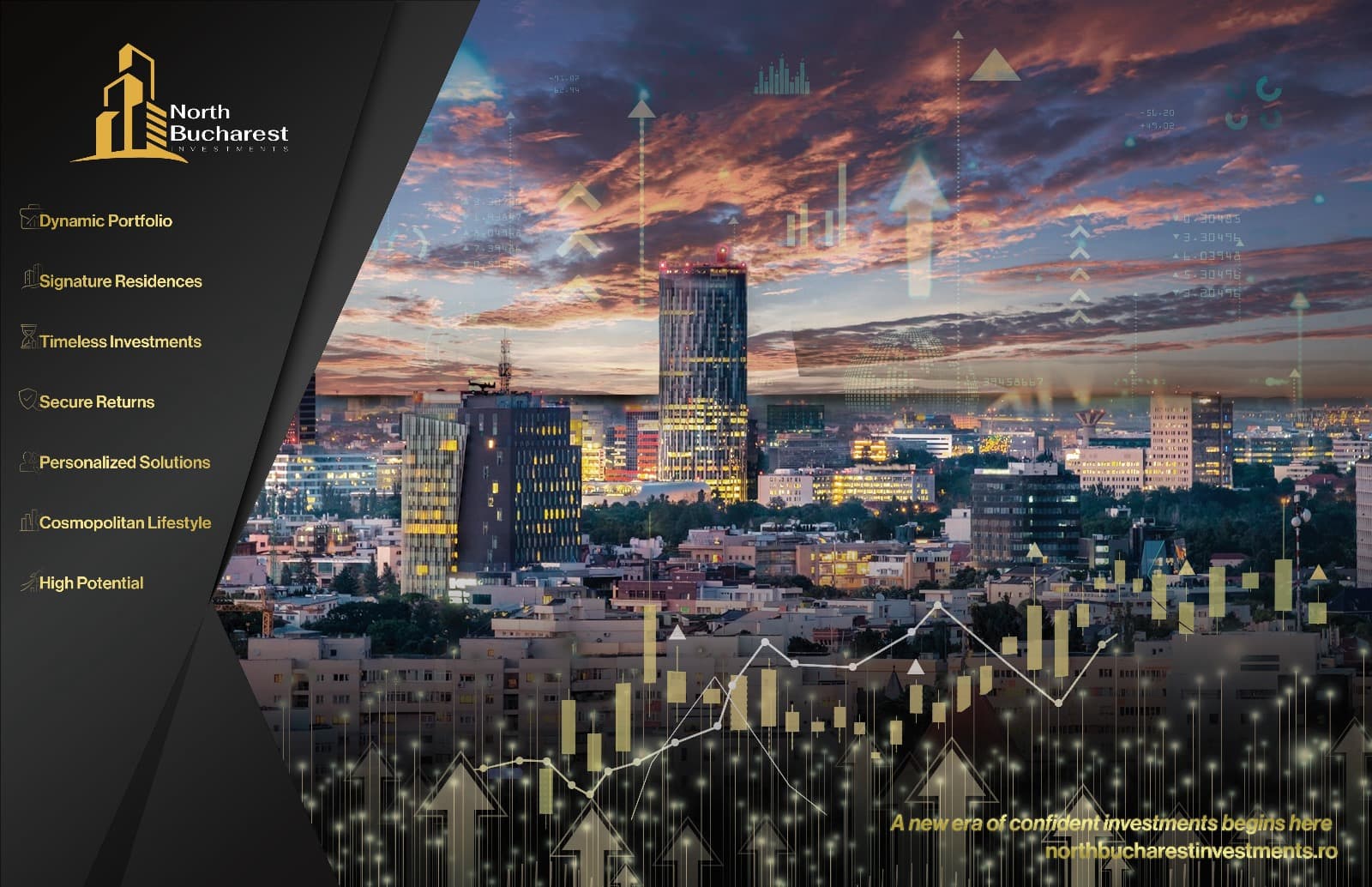 North Bucharest Investments accelerates by almost 15% in November, outperforming the national market trend