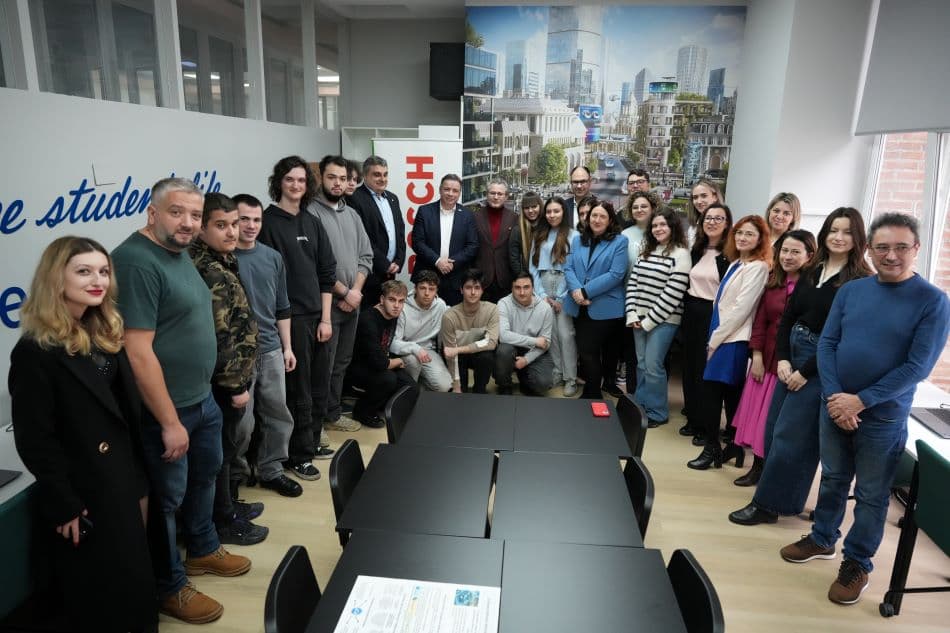 Politehnica Bucharest and Bosch inaugurate laboratory for mobility engineers