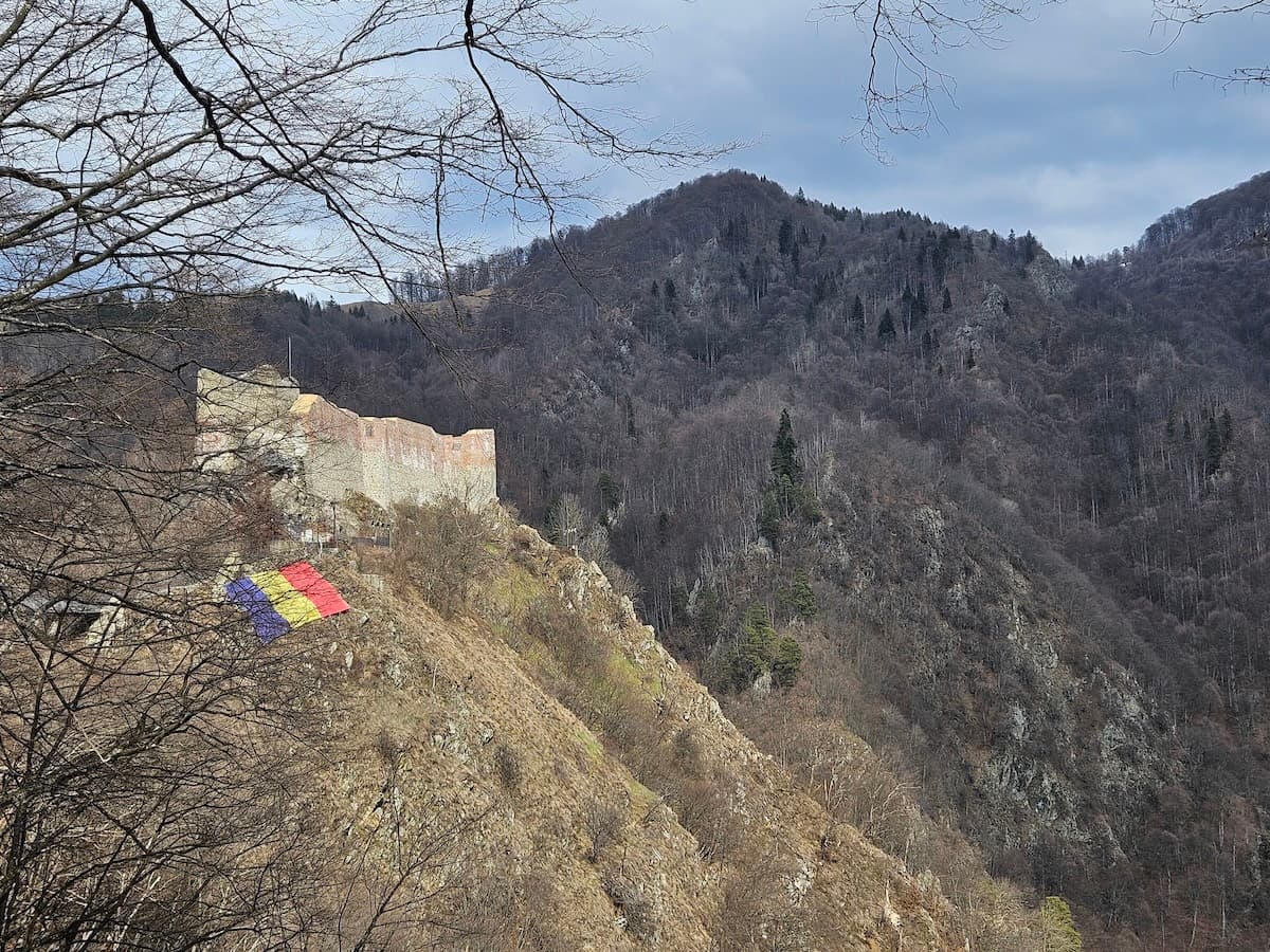 Romania's Poenari Fortress shows signs of decay less than a year after EU-funded restoration