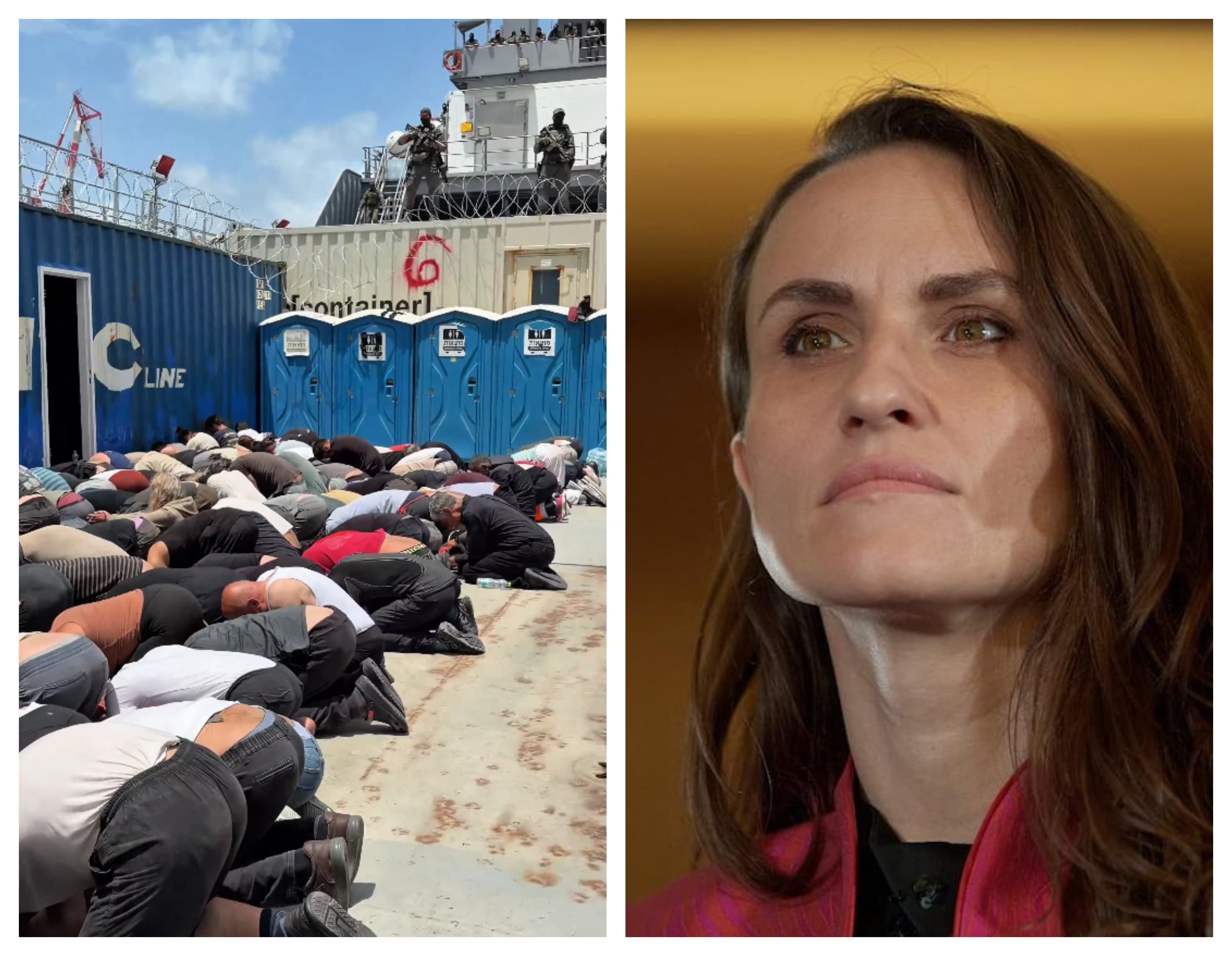 Romania criticizes Israel for “public humiliation” of activists part of Gaza relief flotilla