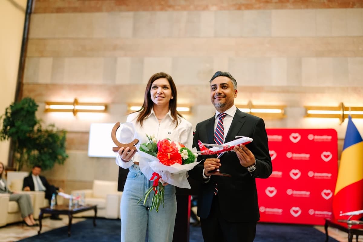 Simona Halep becomes brand ambassador for Romanian airline AnimaWings