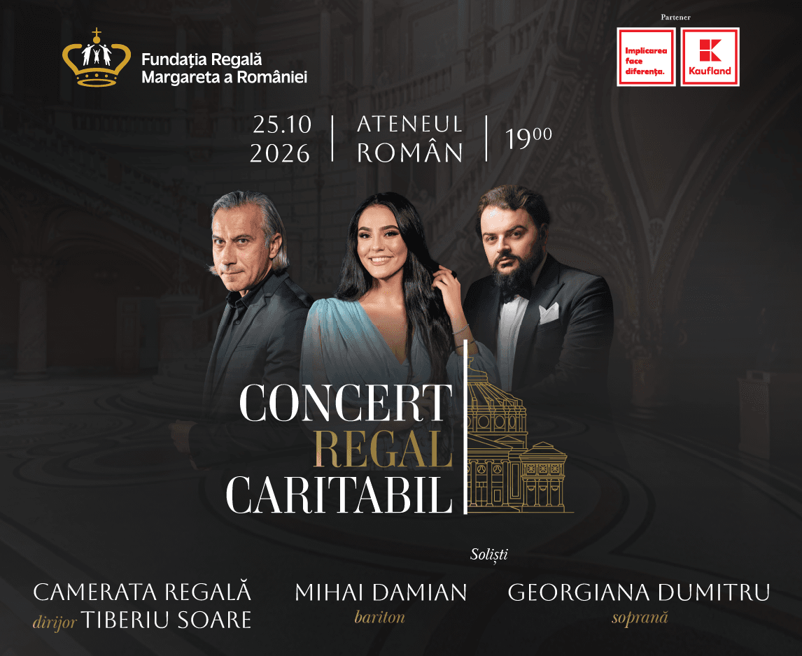 Royal Charity Concert to return in October to support young artists from Romania and Moldova