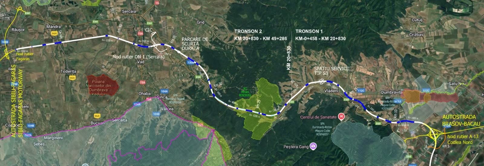 Central Romania: Brașov–Făgăraș highway receives major environmental approval