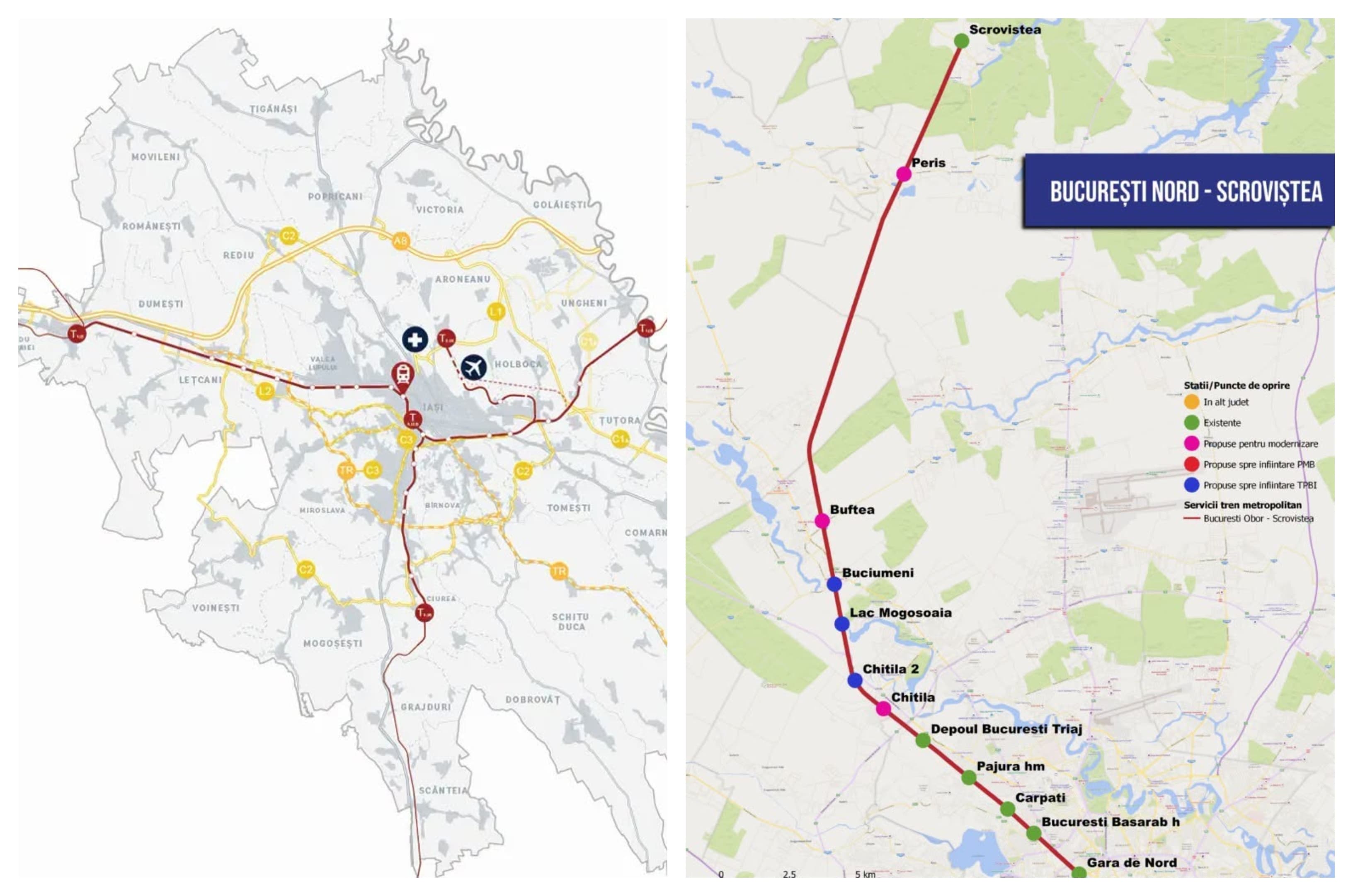 Romanian Transport Ministry approves Bucharest and Iași metropolitan trains