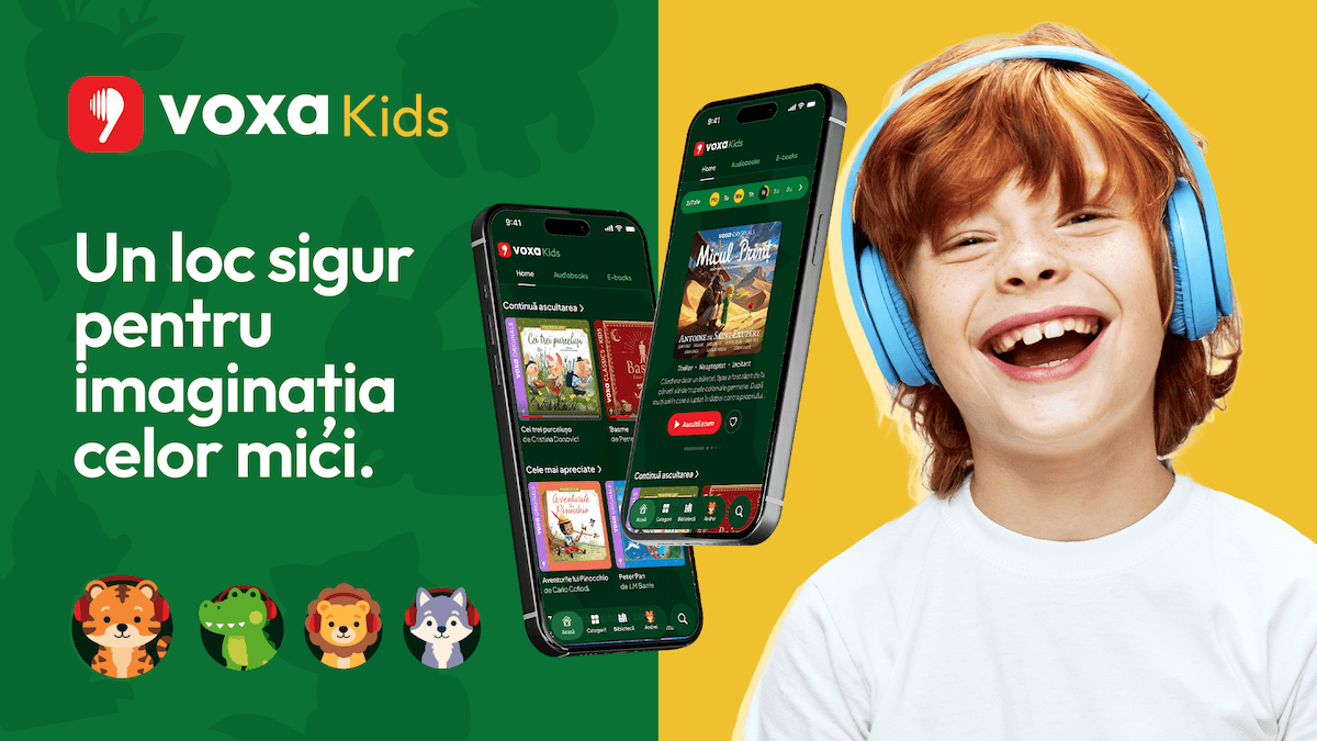 Romania’s Voxa launches child-friendly audiobook and stories section