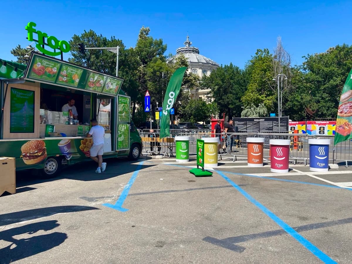 Froo debuts food truck concept in Romania