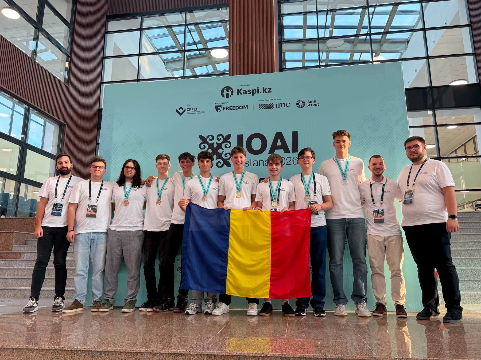Romania comes in fourth at International Olympiad in AI with 8 medals