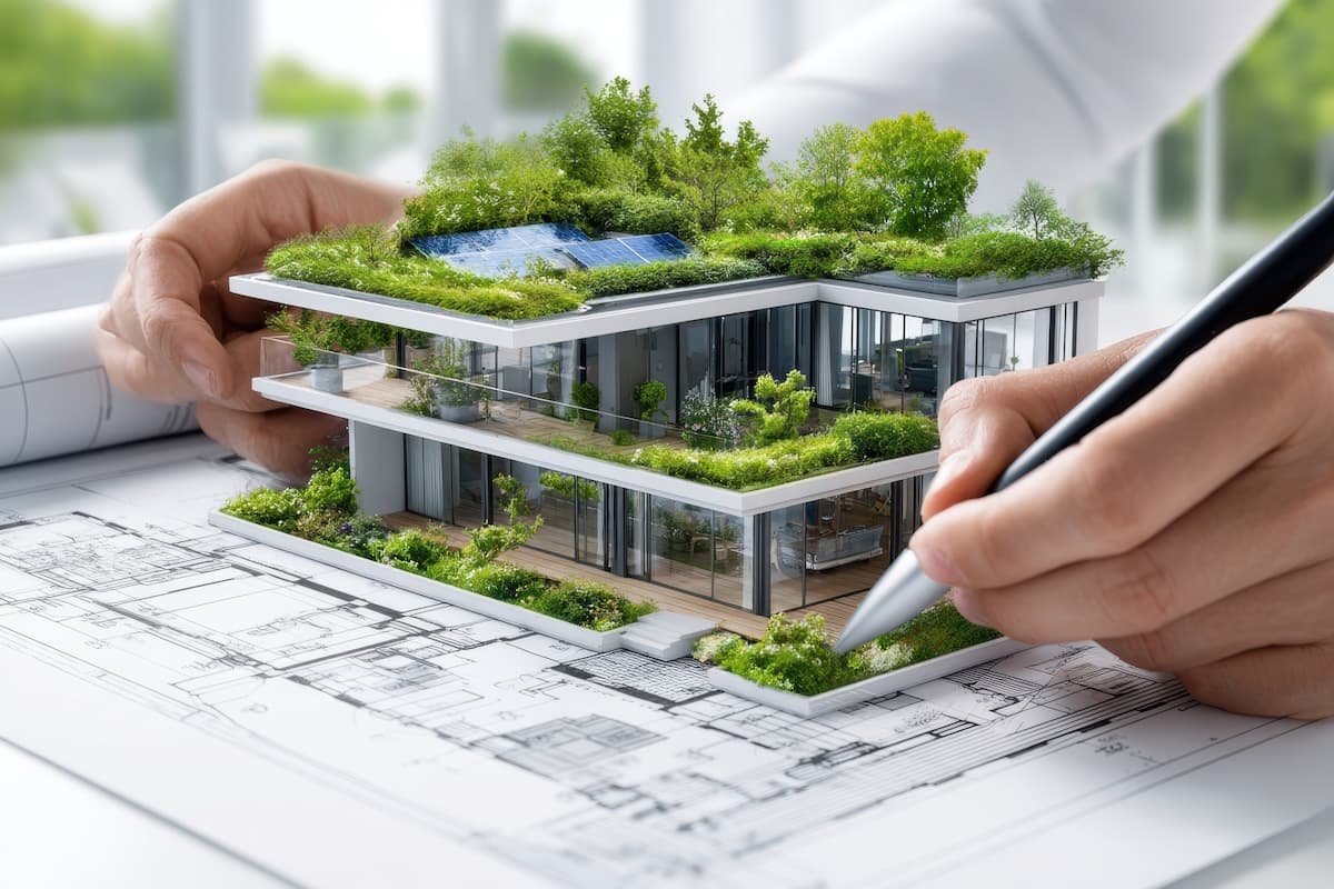 New Romanian Urban Planning Code requires green roofs on large buildings, eco-friendly parking