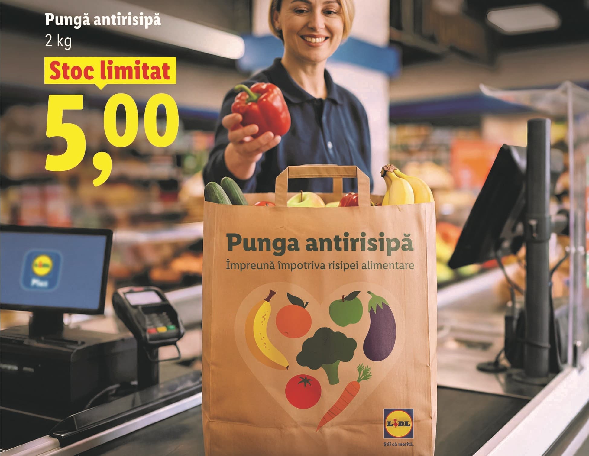 Lidl Romania introduces Anti-Waste Bag for fruits, veggies with minor imperfections