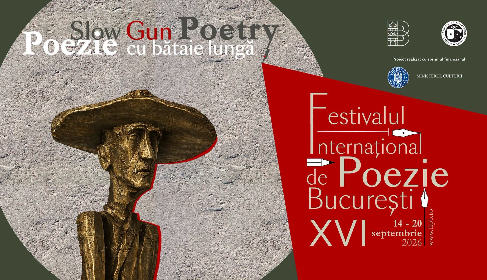 Bucharest Poetry Festival to take place in September around “Slow Gun Poetry/Long-Range Poetry” theme