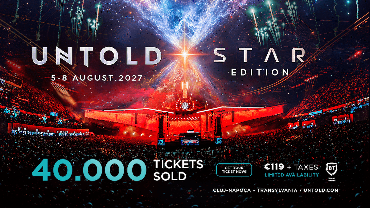 UNTOLD announces dates, sells passes for 2027 Star Edition in Cluj-Napoca