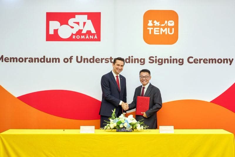 Temu, Romanian Post sign logistics agreement for local sellers