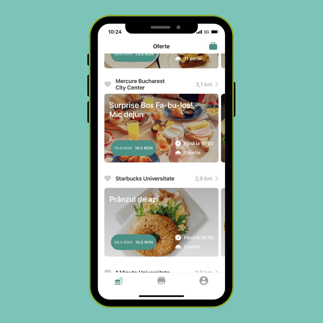 Bonapp.eco mobile app users from Cluj and Bucharest rescue 7.5 tons of food